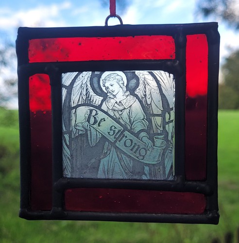 Stained glass strong - be,
