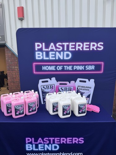 Pink plasterers blend sbr - plasterers,