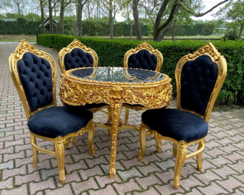 Dining set italian baroque - dining,