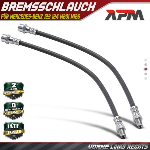 Brake hose hoses - 2x,