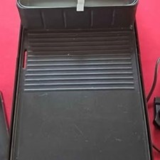Electric camping griddle and warmer