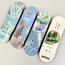 Tech Deck Element Fingerboard Board Bundle Rare Retro Vintage Pro Skateboard Toy