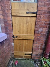 Vintage Reclaimed Oak door