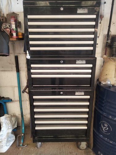Halfords tool box - tool,