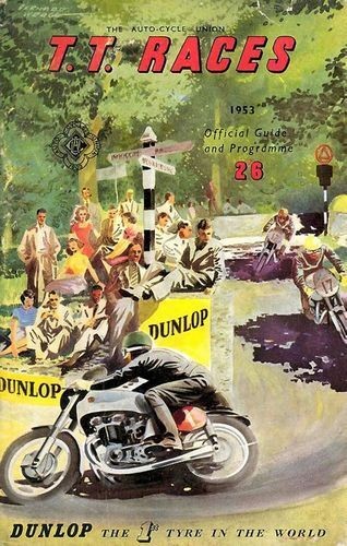 Vintage 1953 isle man - of,