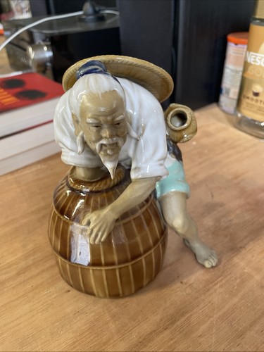 Vintage oriental shiwan mudman - vintage,