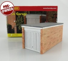 OO Gauge Hornby Skaledale R8986 Brick Garage