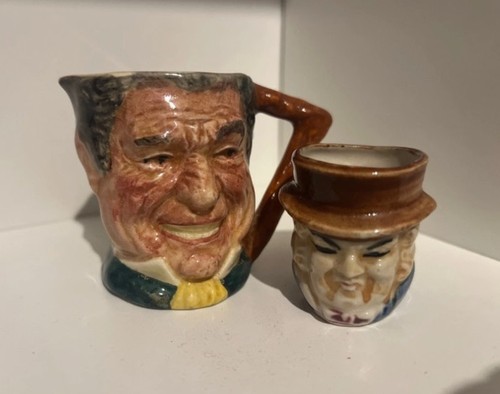 Miniature vintage toby jug - toby, and