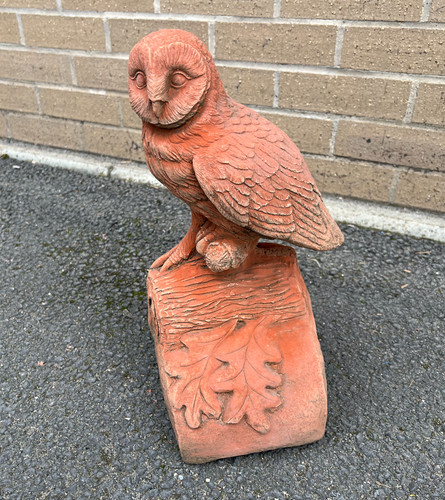 Owl ridge finial - ridge, half