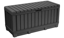 Keter Kentwood 350L Outdoor Garden Storage Box - Grey