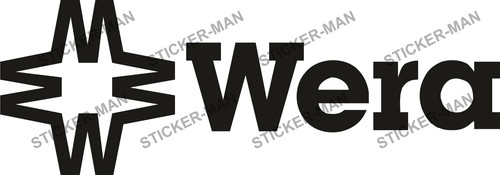 Wera sticker van power - sticker,