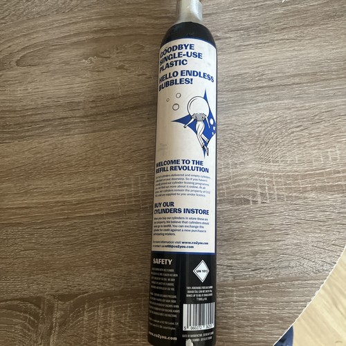 Eco friendly 60l co2 - eco-friendly, cylinder