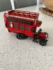 Corgi Red vintage double decker bus