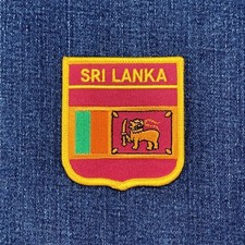 Sri Lanka Patch - Embroidered