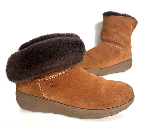 Ladies fitflop brown suede - fitflop,