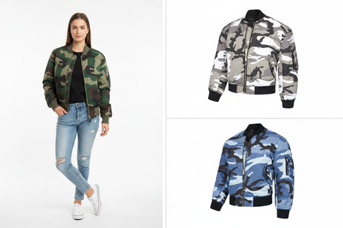 Jacket camo ma1 military - ma1, us