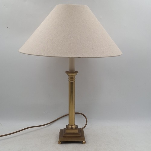 Laura ashley table lamp brass - table,