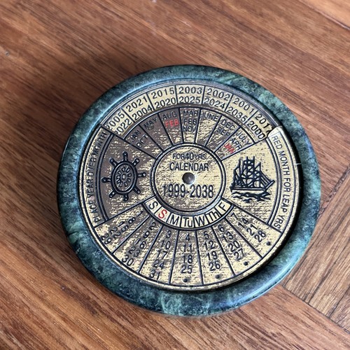 Vintage perpetual brass - vintage,
