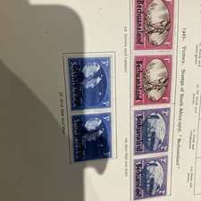 BECHUANALAND 1945 VICTORY 1947