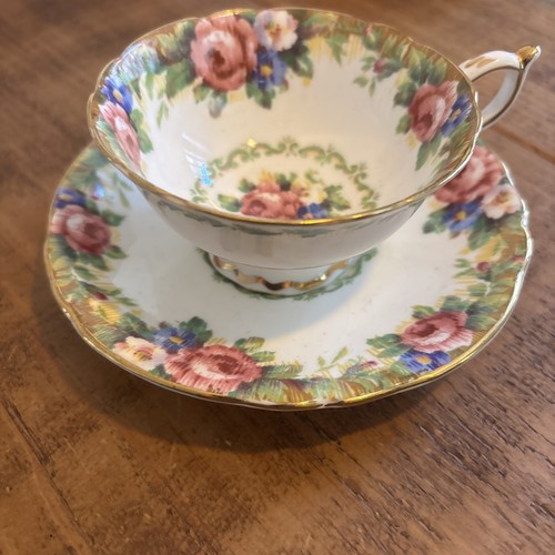 Paragon tapestry rose teacup - paragon,