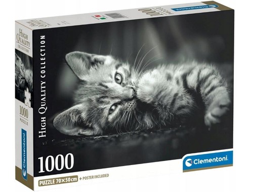Clementoni 1000pc black cat - clementoni,