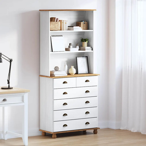 Hutch white solid - white,