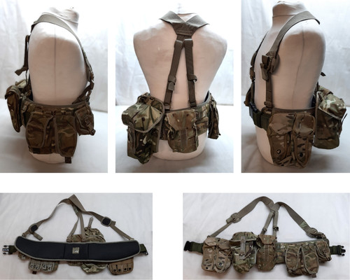 Airborne army webbing - airborne, british