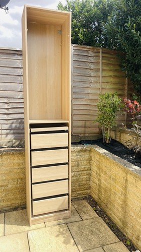 Ikea pax single wardrobe - ikea,