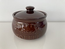 Thorntons Special Toffee Jar Pearsons of Chesterfield Antique