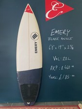 Emery Black Angel Surf Board