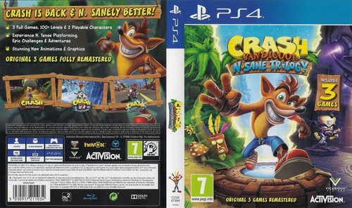 Crash bandicoot sane ps4 - -,
