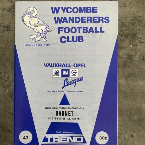 Wycombe wanderers barnet - wycombe, v