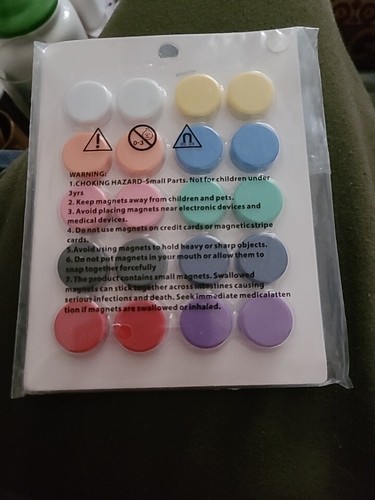 Multicoloured magnets 20 - multicoloured, x