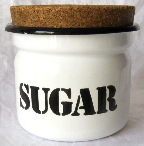 1960s habitat enamel sugar - habitat,