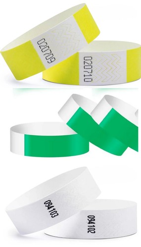 Tear resistant wristbands - tear-resistant,