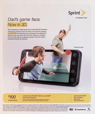 Sprint HTC EVO 3D Print Ad