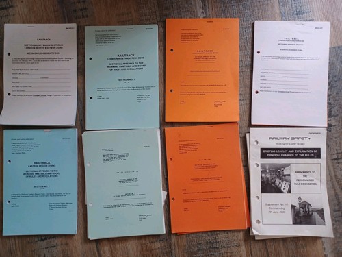 Railtrack publications - railtrack,