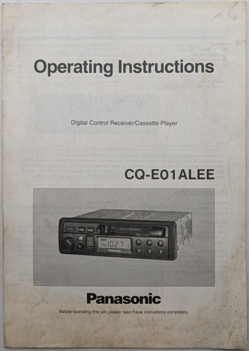 Vintage panasonic car radio - panasonic,