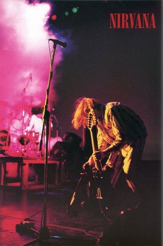 Nirvana kurt cobain poster - kurt,