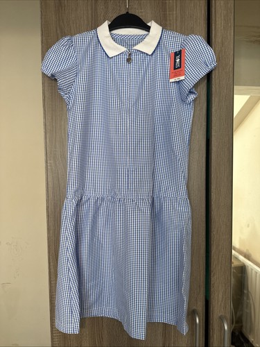 Gingham school summer dress - school,