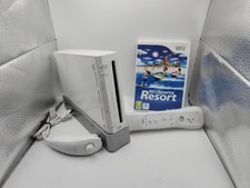 White Wii Console Bundle - W/ Motion Plus Accessory, Wii Sports Resort Game, etc