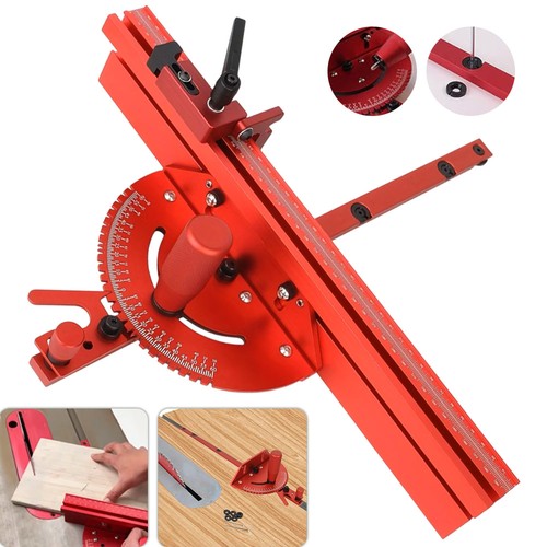 Aluminum accurate miter gauge - aluminum,