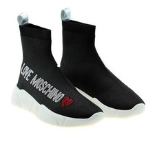Love Moschino Women Black Sock