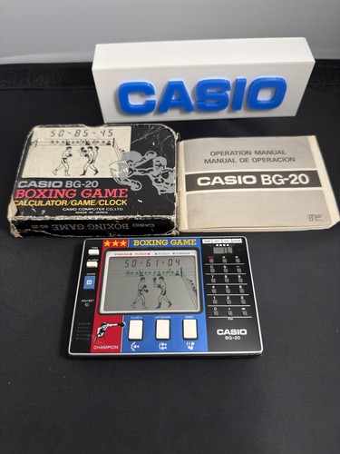 Casio boxing game rare - game,