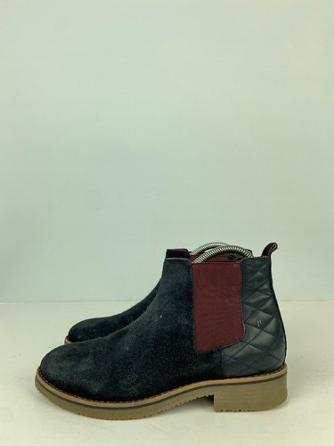 White stuff navy plain suede - plain,