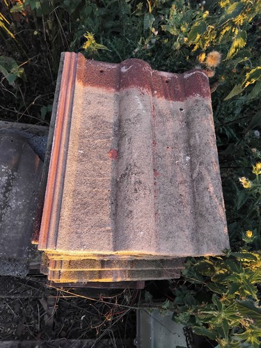 Redland roof tiles - roof, tiles.