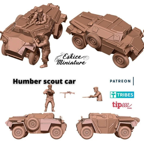 Wwii british humber scout car - humber,