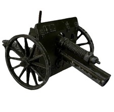 Crescent Toys Field Gun WWI 18 Pounder - 1249 Playworn Firing Spring not Working