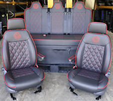 Captain Swivel Seats with Leisure Full width Campervan bed for Vw T4 T5 T6,Vivar