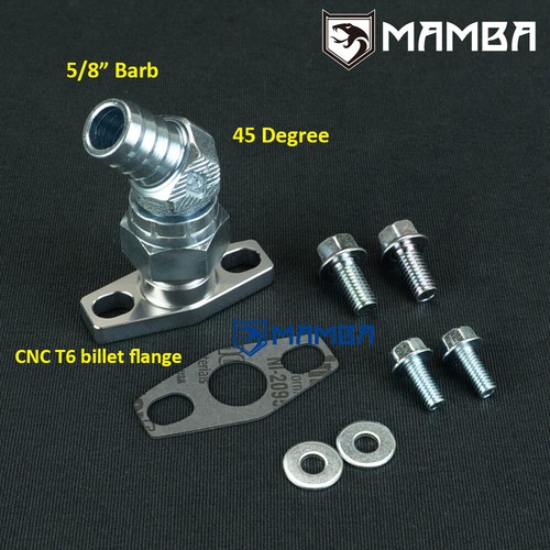 Deg barb turbo oil - 5/8",